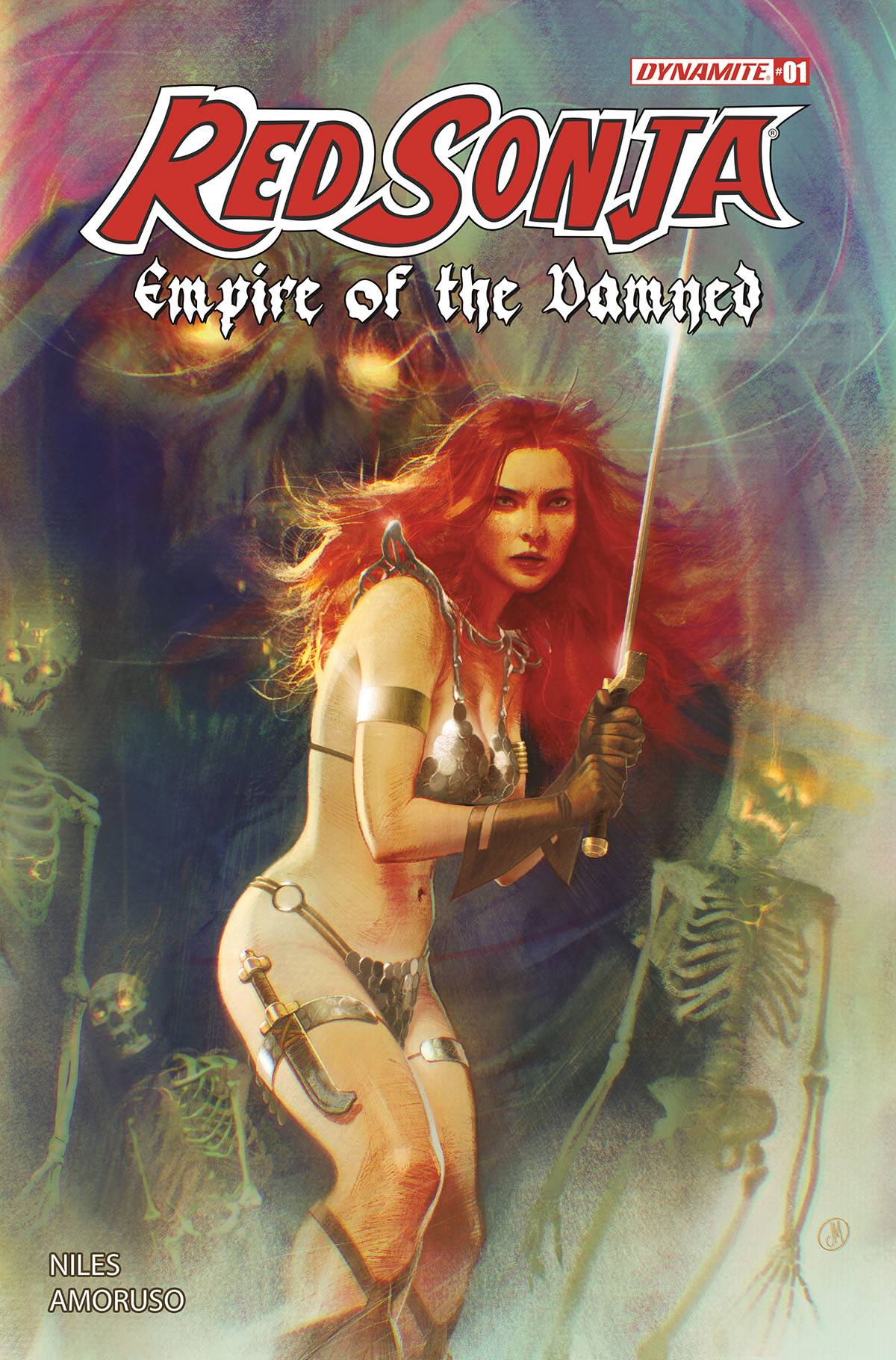 RED SONJA EMPIRE DAMNED #1 CVR A MIDDLETON