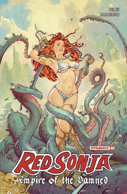 DYNAMITE Comic Books RED SONJA EMPIRE DAMNED #2 CVR A MIDDLETON 72513034381902011 MAR240148