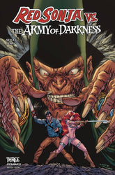 Dynamite Comic Books RED SONJA VS AOD #3 CVR B SEELEY 72513035478503021 APR250137