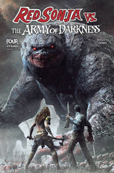 Dynamite Comic Books RED SONJA VS AOD #4 CVR A BARENDS 72513035478504011 MAY250113