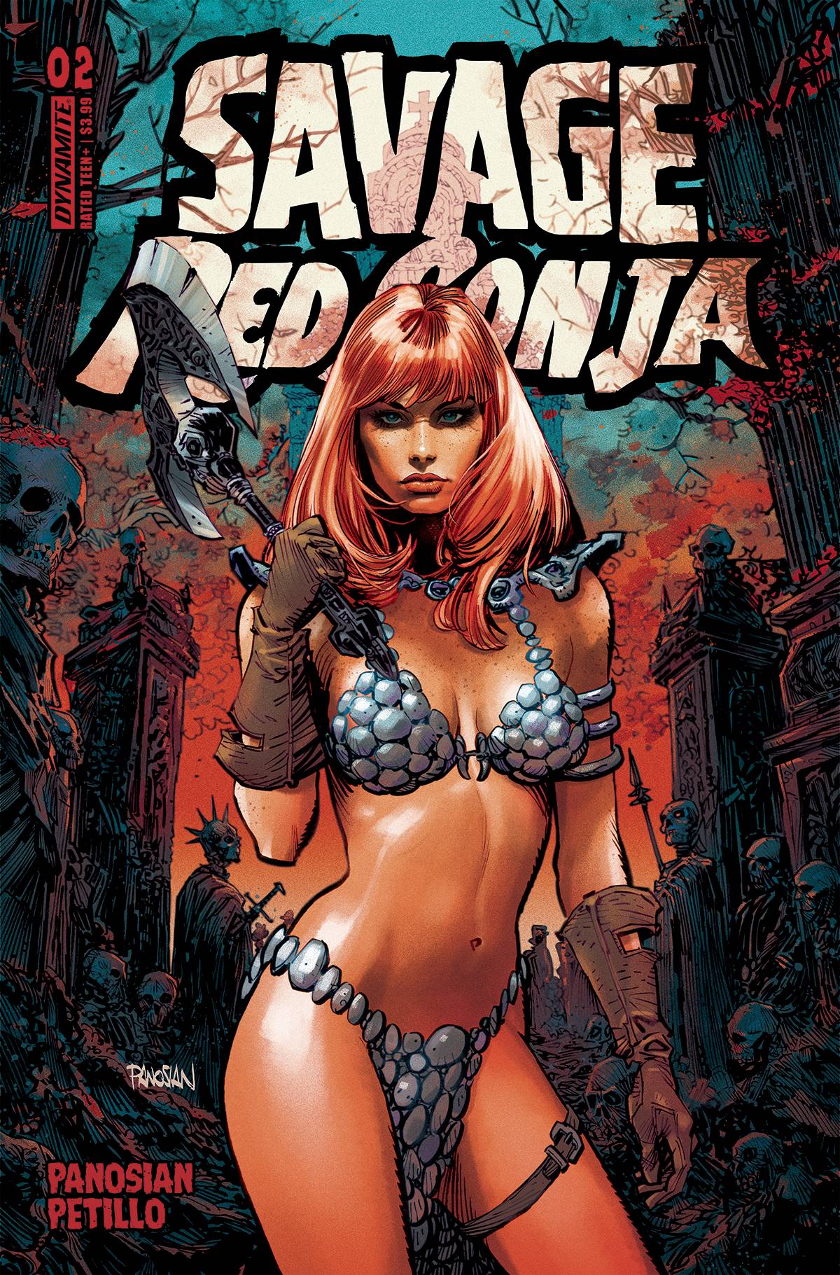 SAVAGE RED SONJA #2 CVR A PANOSIAN