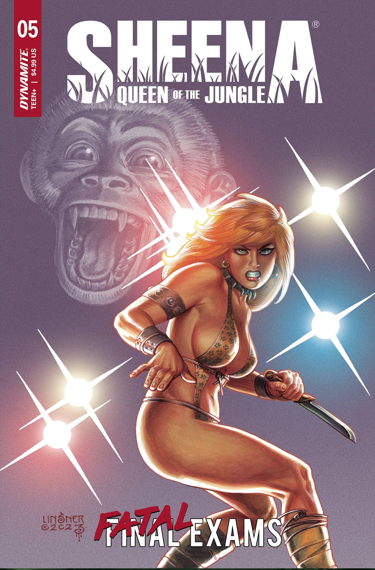 SHEENA QUEEN OF JUNGLE #5 CVR B LINSNER