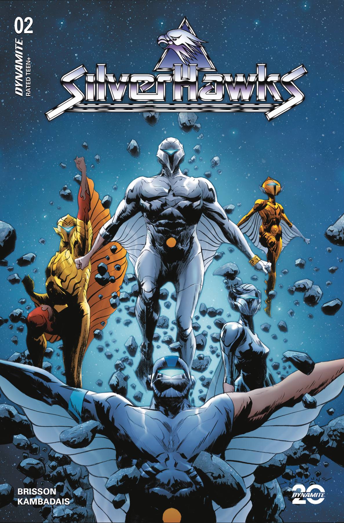 Dynamite Comic Books SILVERHAWKS #2 CVR B LEE & CHUNG 72513035158602021 DEC240185