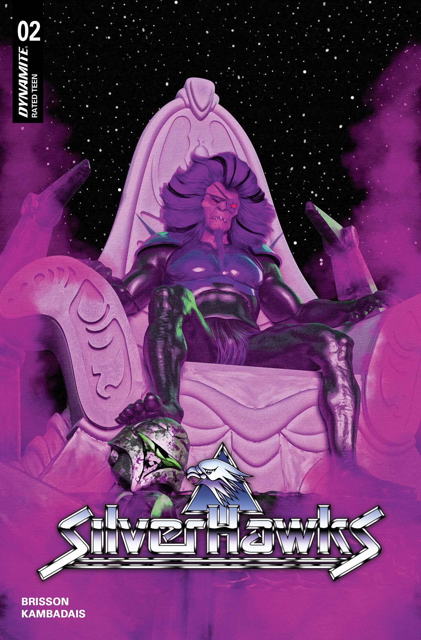 SILVERHAWKS #2 CVR ZB 1:10 FOC INCV SPEARS PURPLE