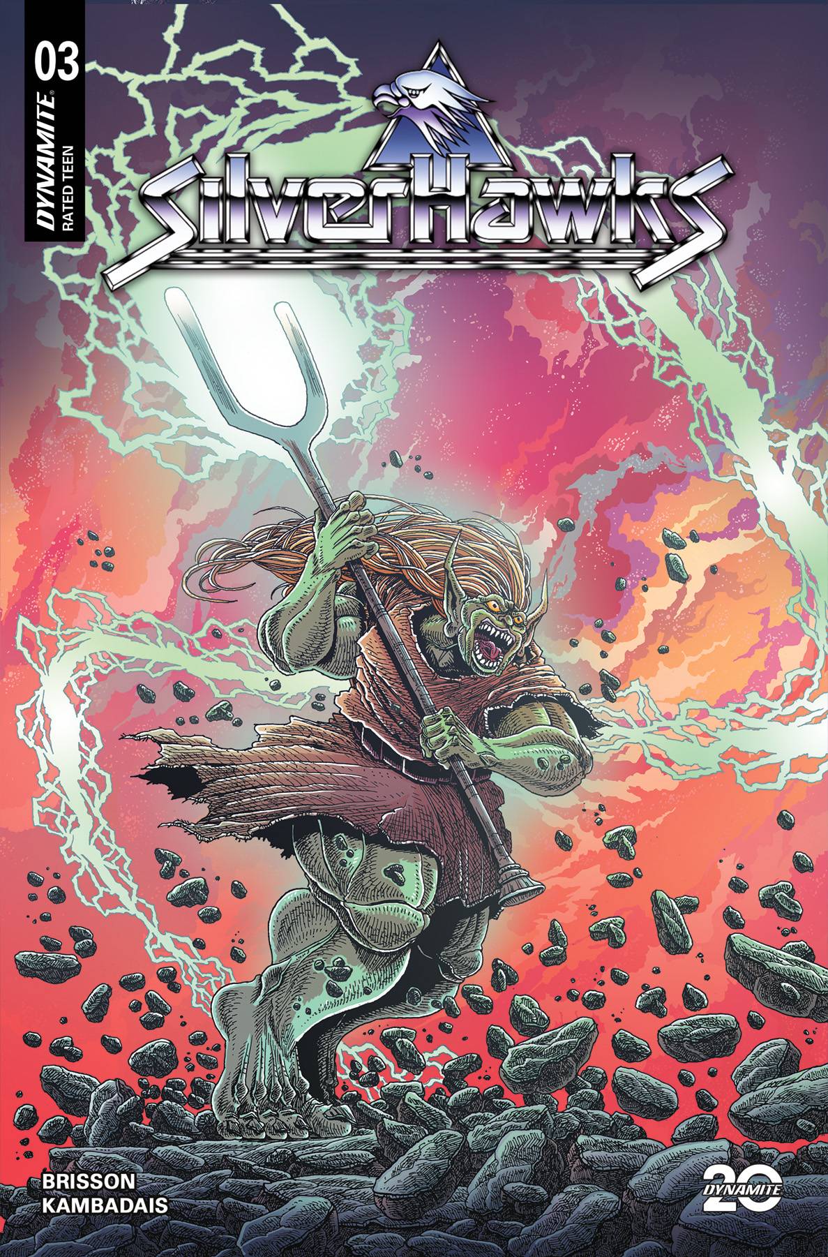 Dynamite Comic Books SILVERHAWKS #3 CVR C STOKOE 72513035158603031 JAN250291