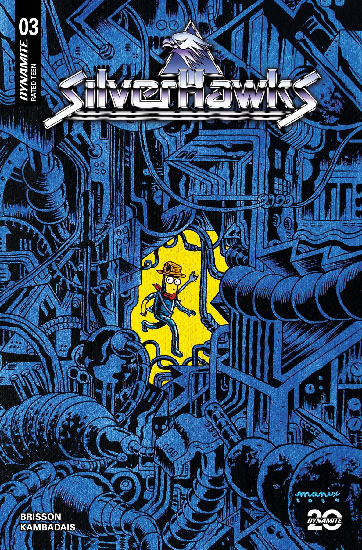 DYNAMITE Comic Books SILVERHAWKS #3 CVR G MANIX (C: 1-0-0) 72513035158603071
