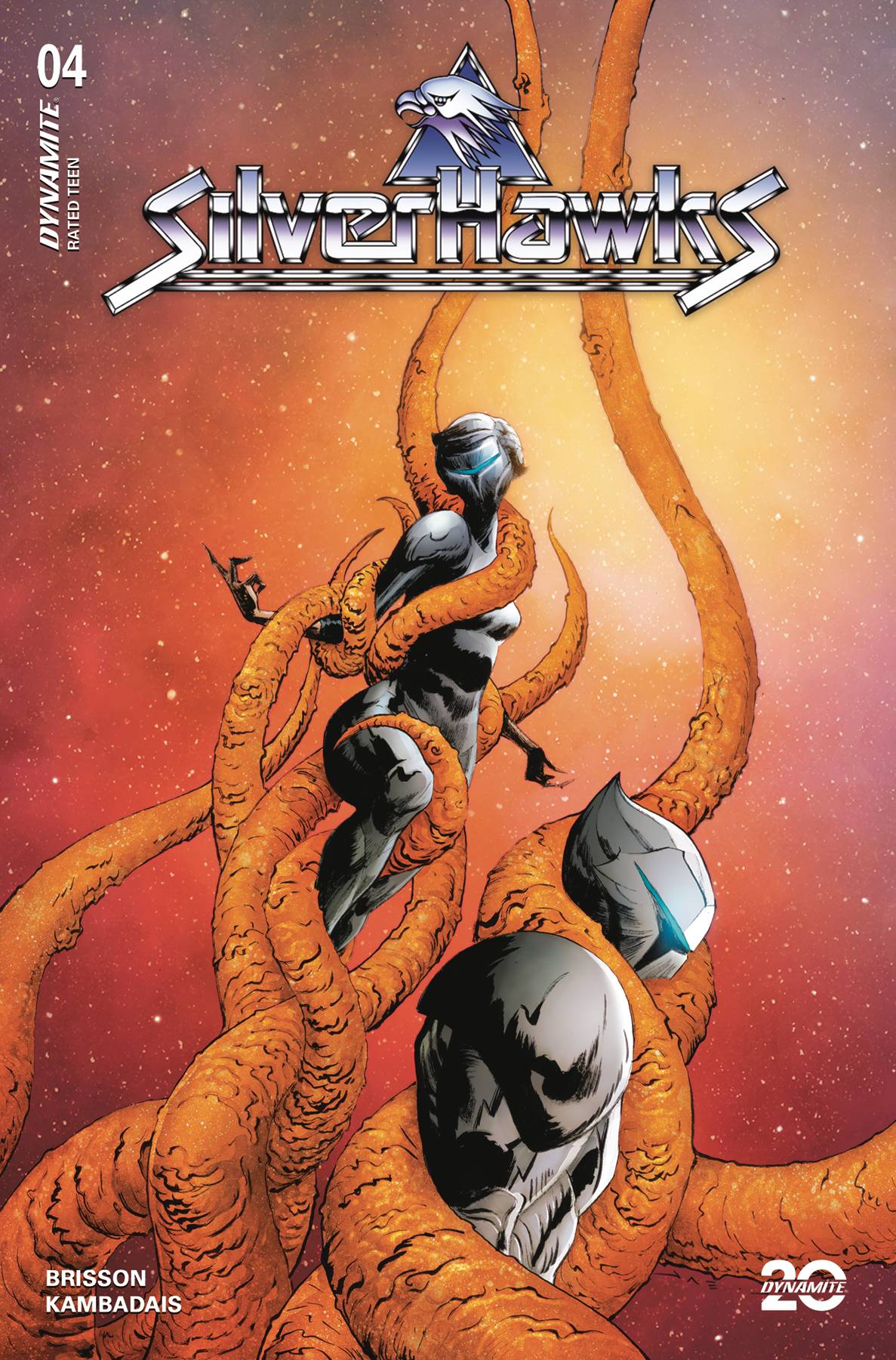 Dynamite Comic Books SILVERHAWKS #4 CVR B LEE & CHUNG 72513035158604021 FEB250296