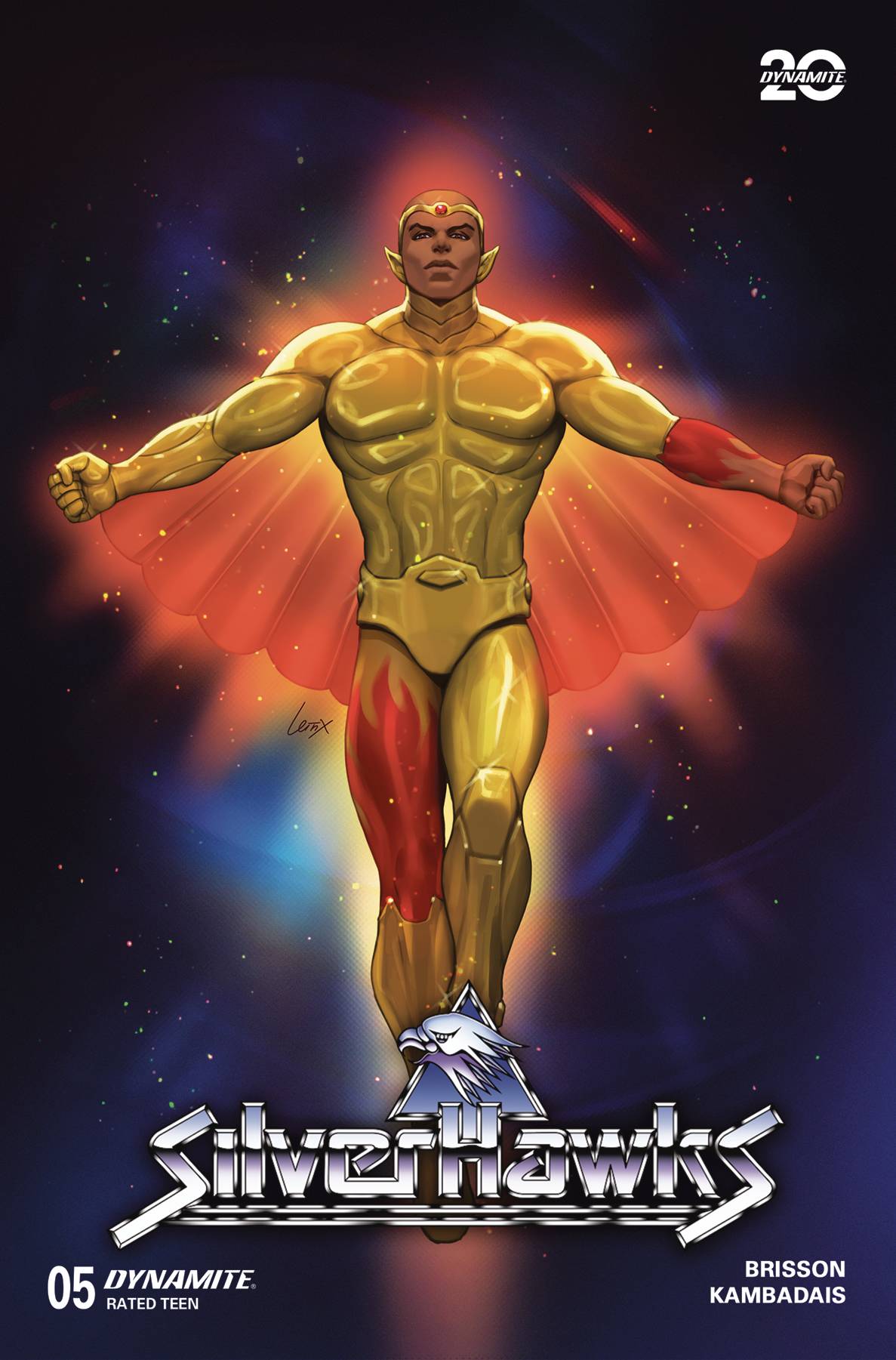Dynamite Comic Books SILVERHAWKS #5 CVR F LEIRIX 72513035158605061 MAR250120