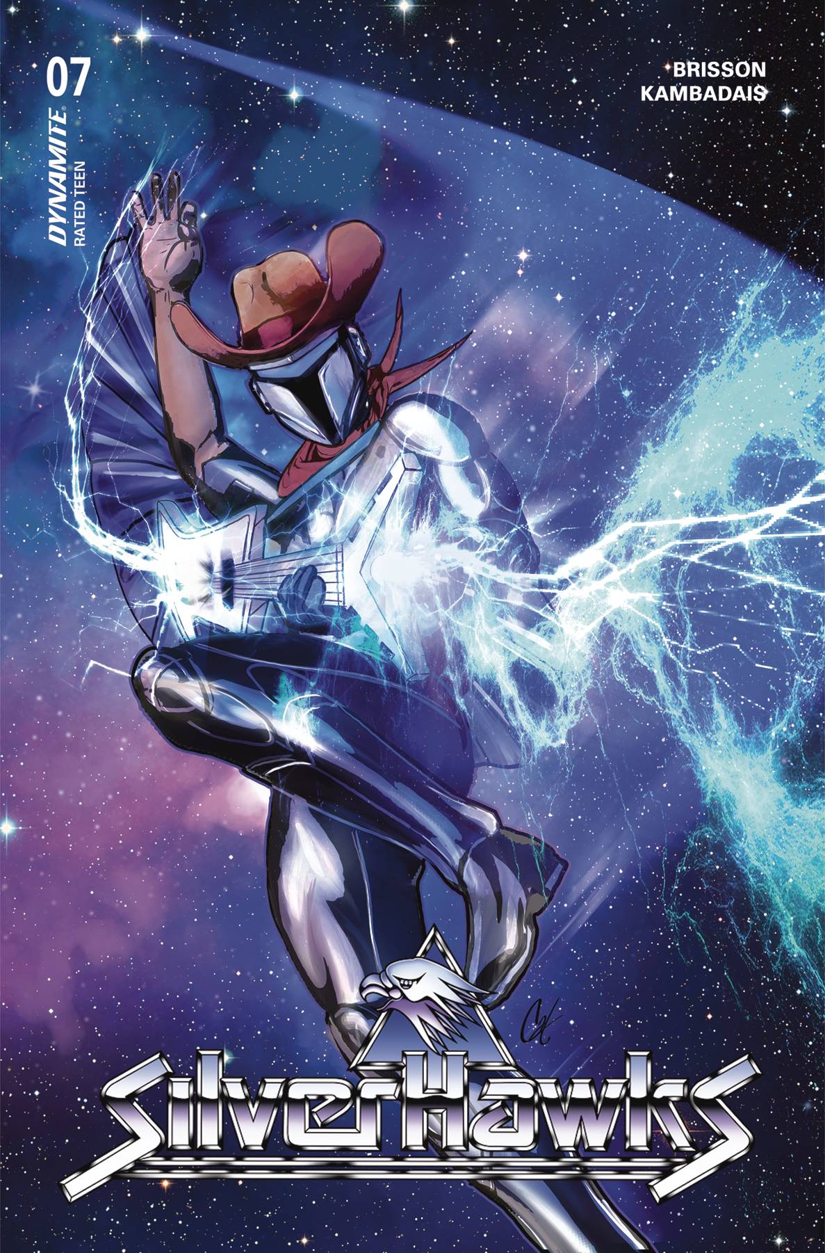 Dynamite Comic Books SILVERHAWKS #7 CVR B STAGGS 72513035158607021 MAY250125