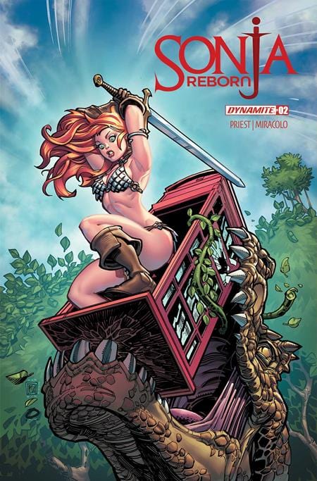 DYNAMITE Comic Books SONJA REBORN #2 CVR C CHAD HARDIN VAR 72513035800402031 0725DE1268