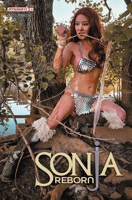 DYNAMITE Comic Books SONJA REBORN #2 CVR E COSPLAY ANI-MIA VAR 72513035800402051 0725DE1270
