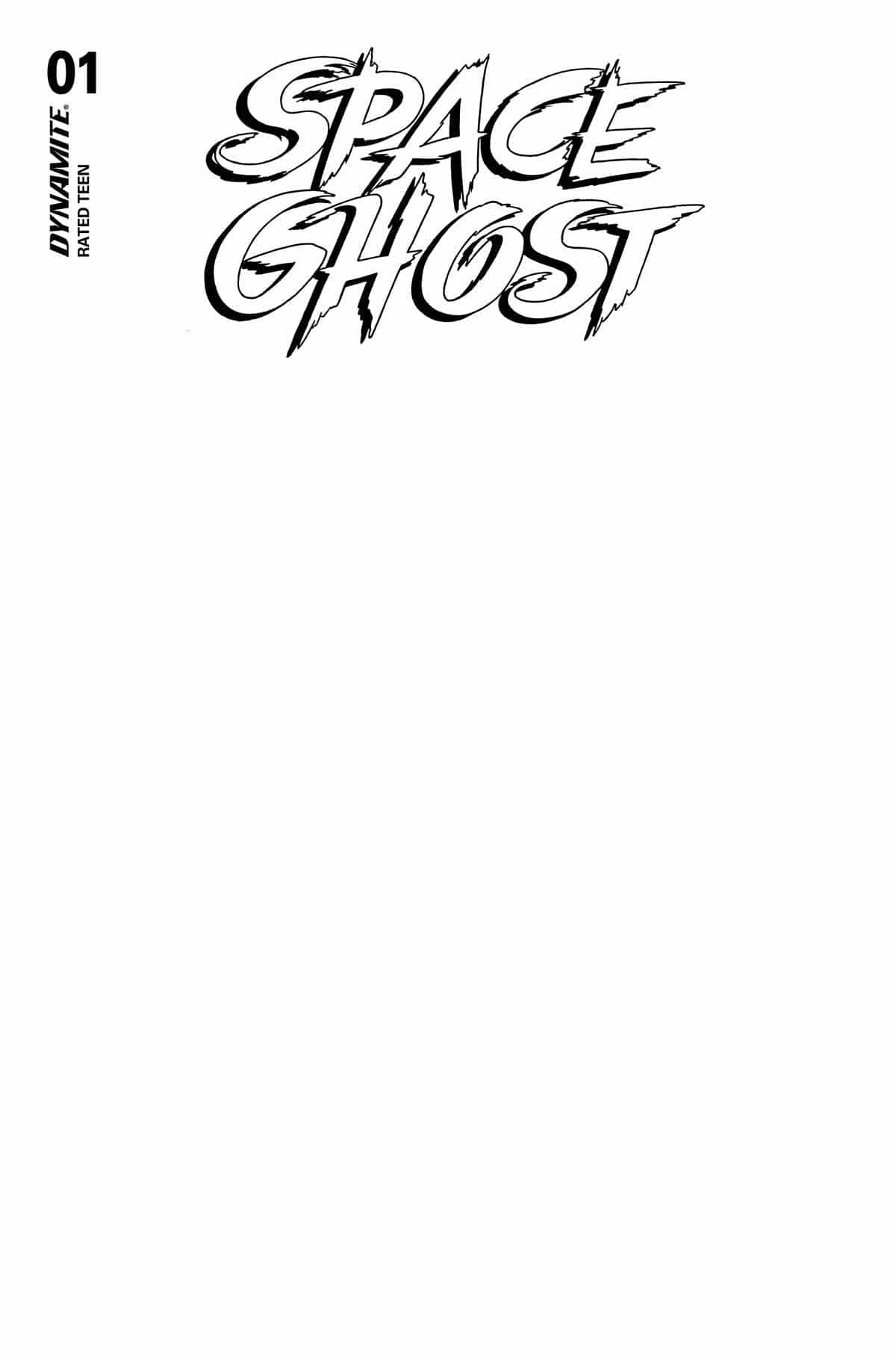 Space Ghost #1 CVR V FOC Blank Authentix