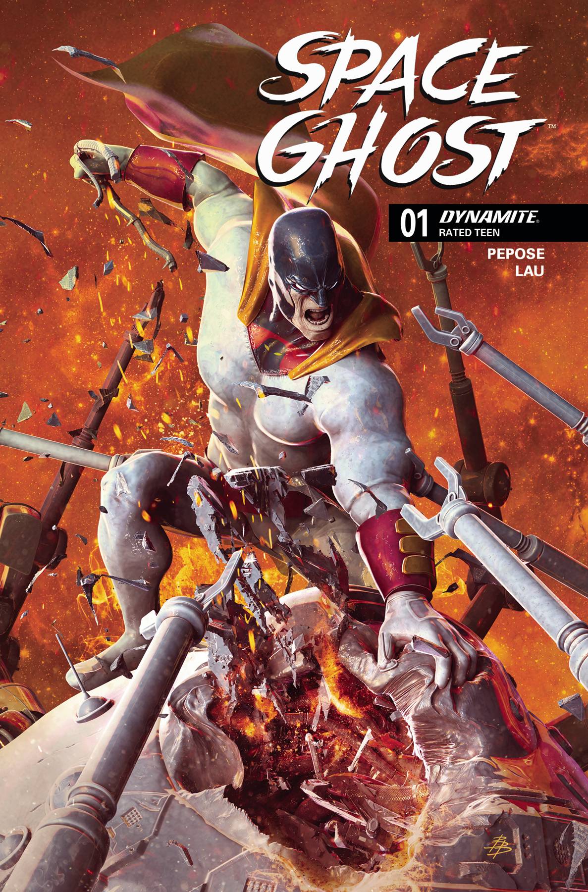 Dynamite Comic Books SPACE GHOST (2025) #1 CVR D BARENDS 72513035712001041 MAY250035
