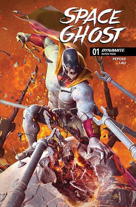 DYNAMITE Comic Books SPACE GHOST (2025) #1 CVR Z INC 1:10 BJORN BARENDS FOC BONUS FOIL VAR 72513035712001261 0625DE1085
