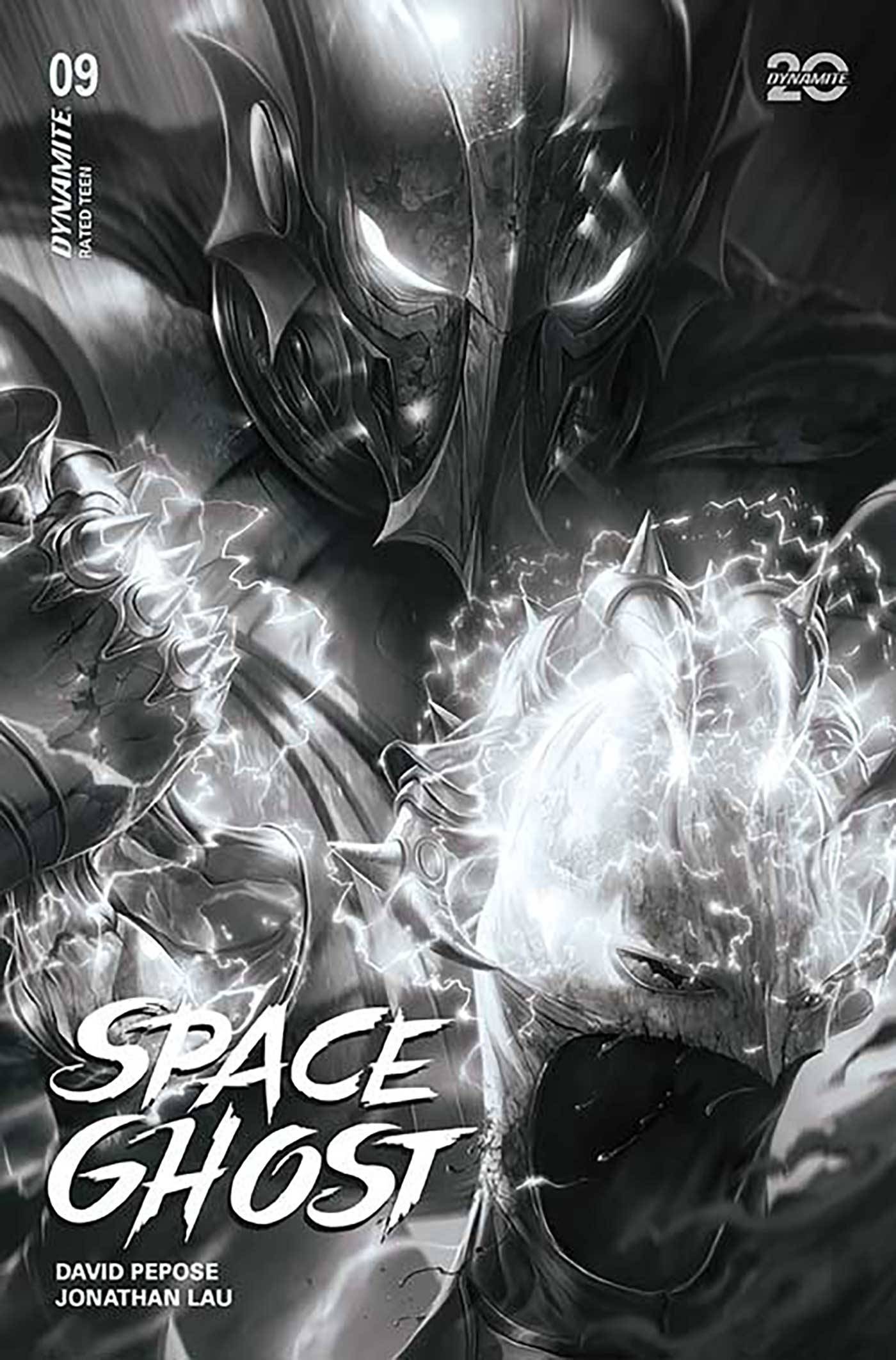 SPACE GHOST #9 CVR O 1:7 FOC INCV MATTINA B&W (C: 1-0-0)