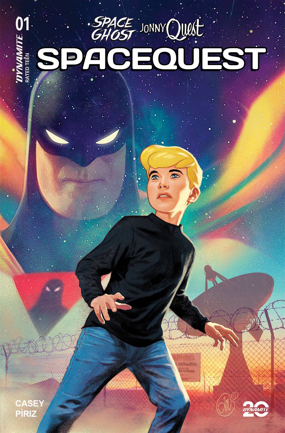 Dynamite Comic Books SPACE GHOST JONNY QUEST SPACE QUEST #1 CVR B MIDDLETON 72513035356601021 JAN250150