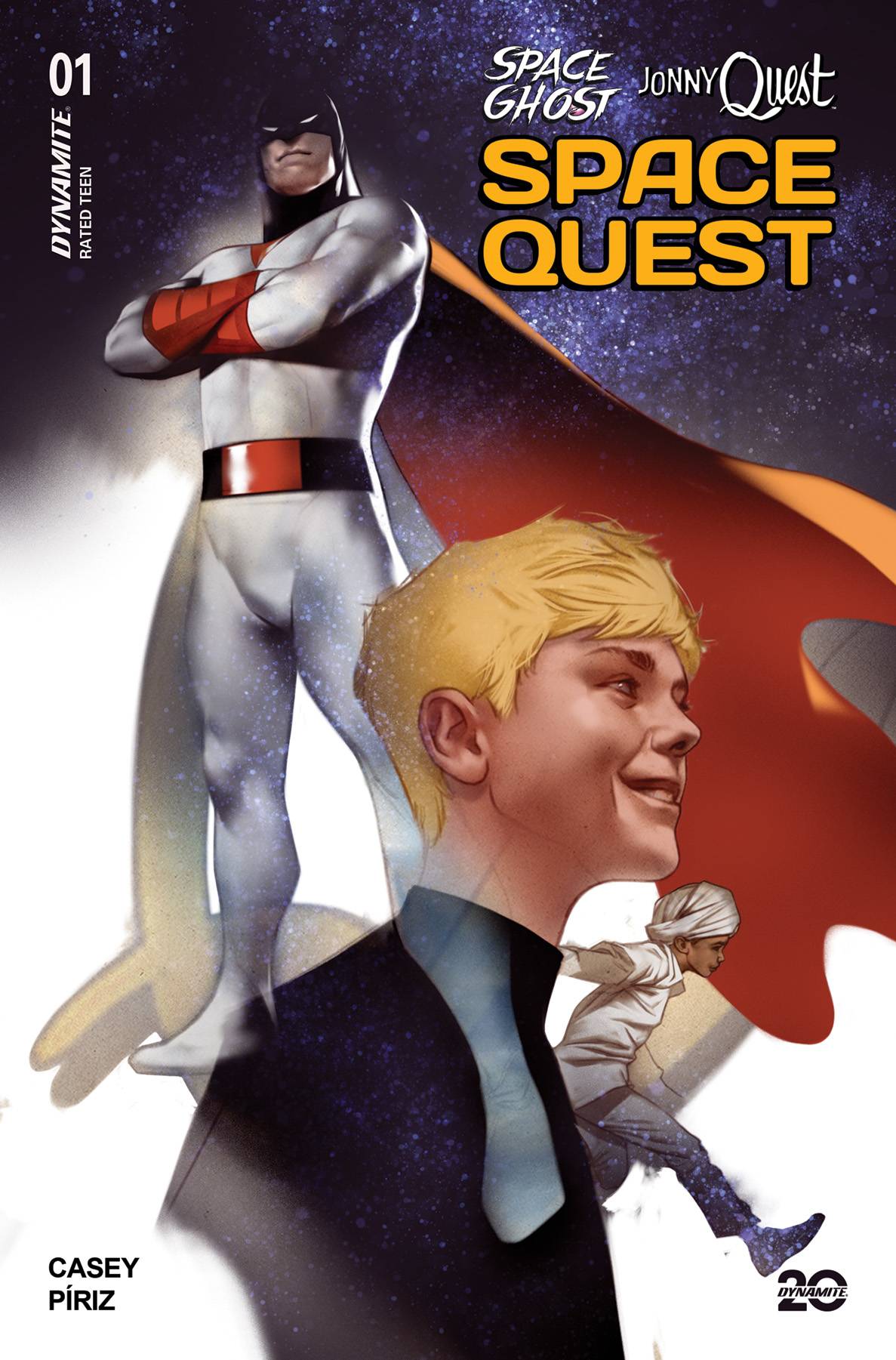 Dynamite Comic Books SPACE GHOST JONNY QUEST SPACE QUEST #1 CVR D OLIVER 72513035356601041 JAN250152