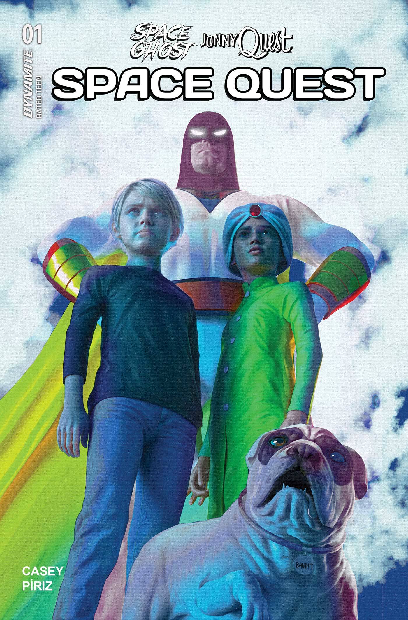 SPACE GHOST JONNY QUEST SPACE QUEST #1 CVR V SPEARS FOIL (C: