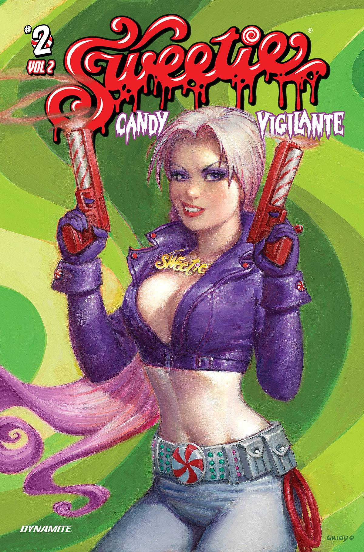 DYNAMITE Comic Books SWEETIE CANDY VIGILANTE VOL 2 #2 CVR B CHIODO (MR) 72513034119802021 FEB240224