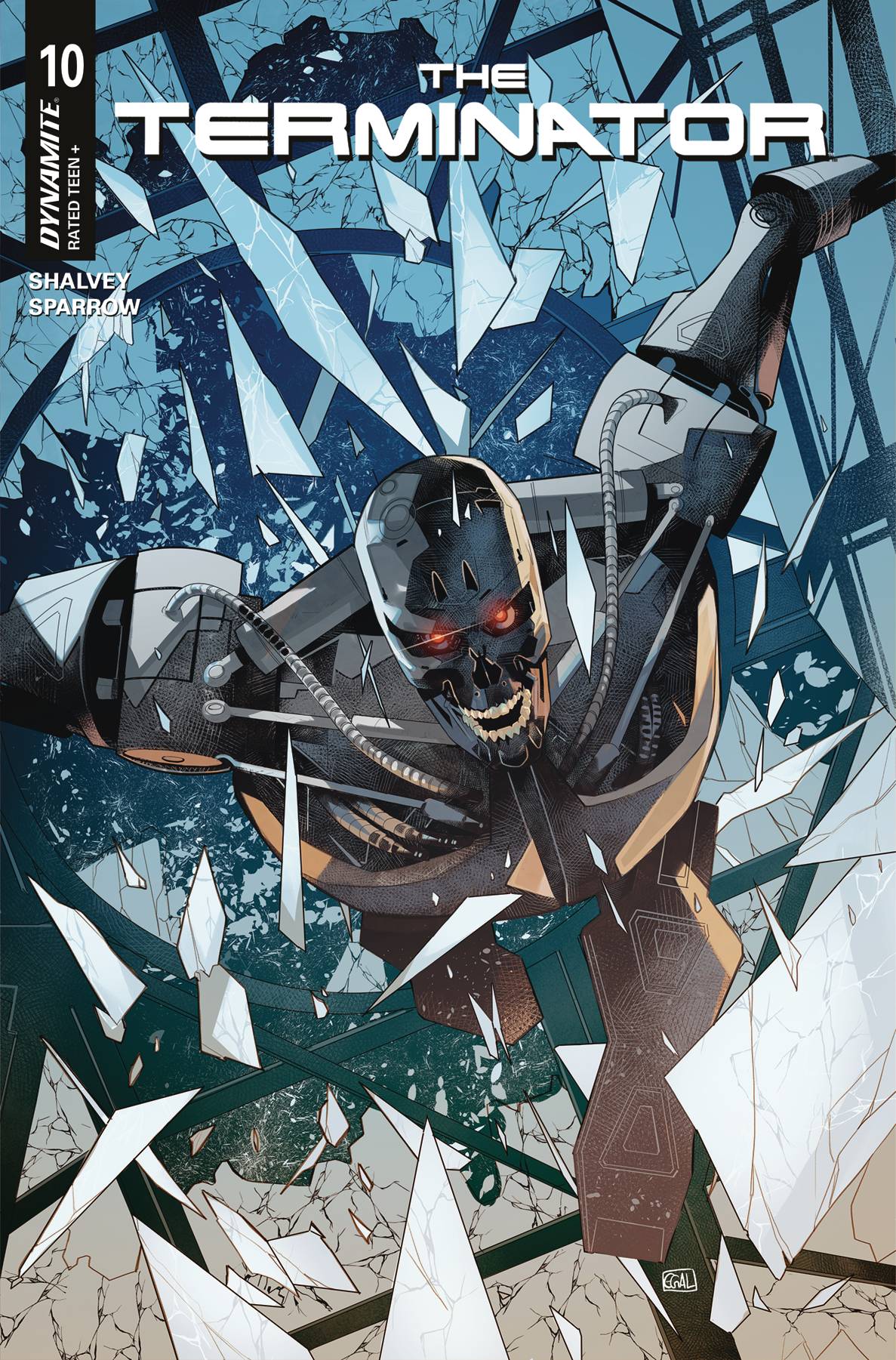 Dynamite Comic Books TERMINATOR #10 CVR B GALMON 72513034939210021 MAY250140