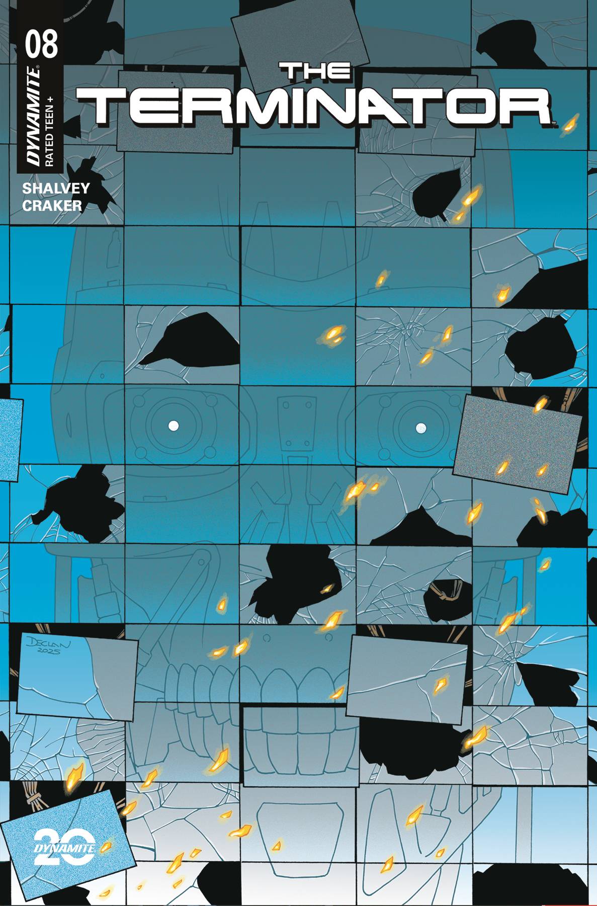 Dynamite Comic Books TERMINATOR #8 CVR A SHALVEY 72513034939208011 MAR250133