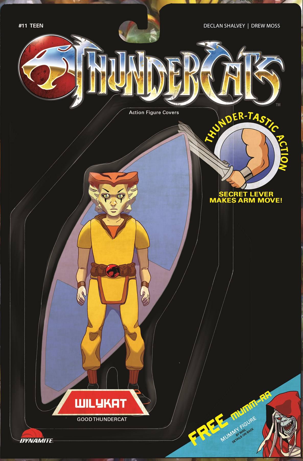 Dynamite Comic Books THUNDERCATS #11 CVR F ACTION FIGURE 72513034116711061 OCT240118