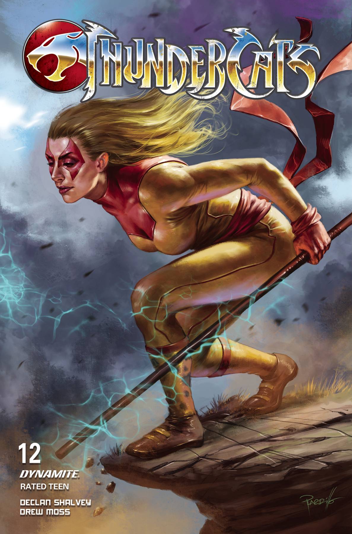 DYNAMITE Comic Books THUNDERCATS #12 CVR H PARRILLO FOIL VIRGIN 72513034116712081