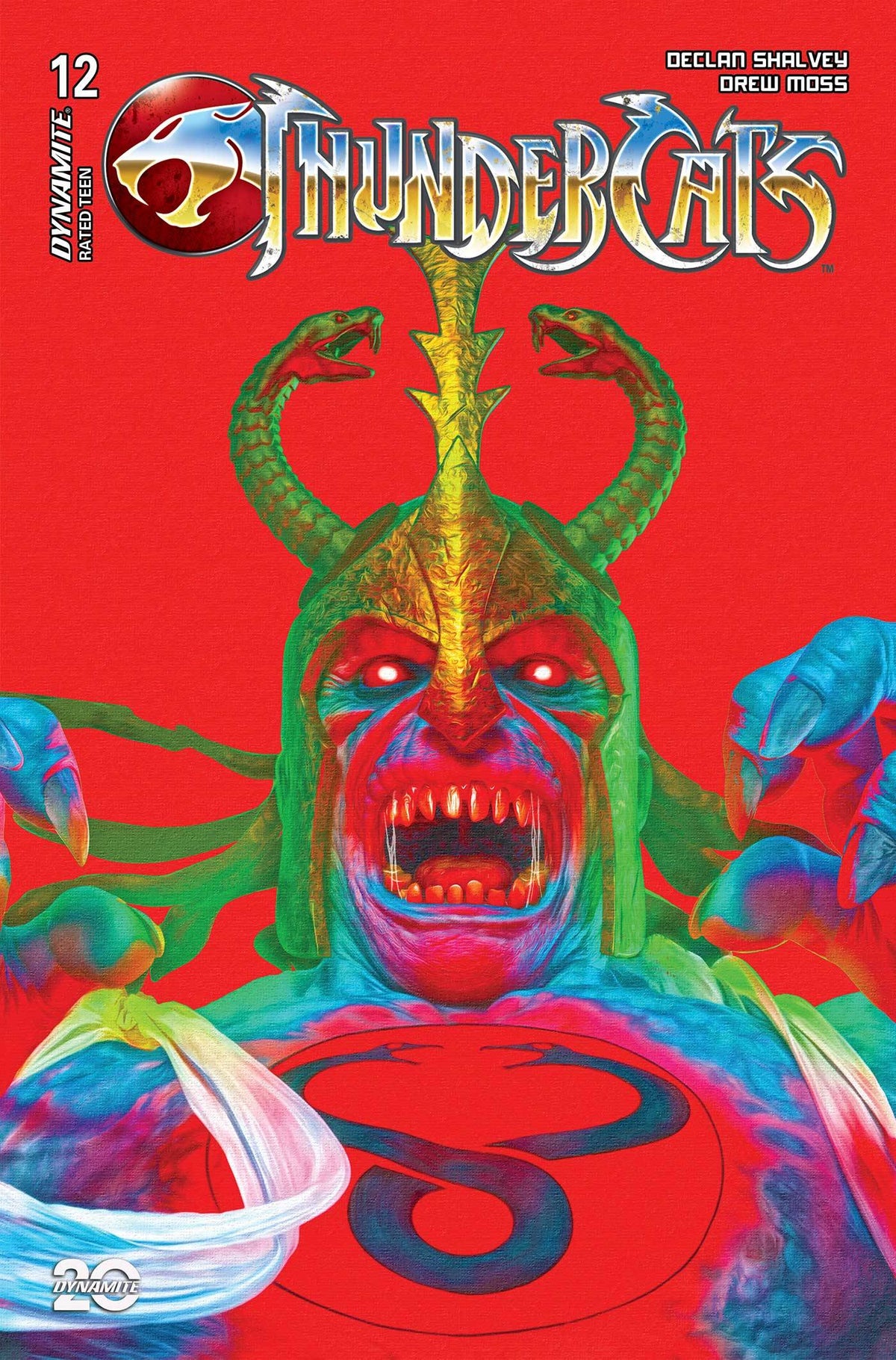 Dynamite Comic Books THUNDERCATS #12 CVR ZC 1:7 FOC INCV SPEARS RED BKGR FOIL 72513034116712291 NOV247231