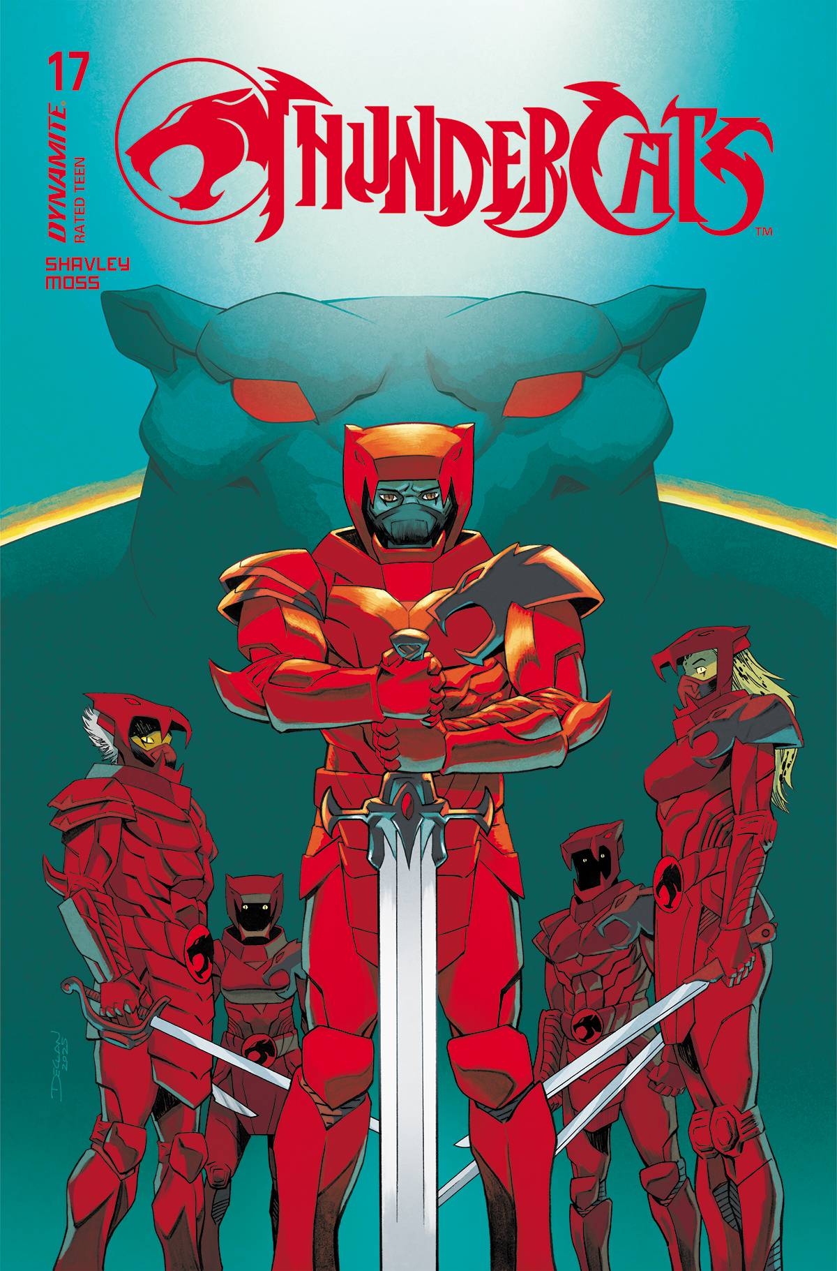 Dynamite Comic Books THUNDERCATS #17 CVR B SHALVEY 72513034116717021 APR250182