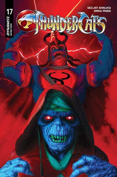 Dynamite Comic Books THUNDERCATS #17 CVR S MARK SPEARS RED ORIGINAL FOC BONUS VAR 72513034116717191 0725DE936