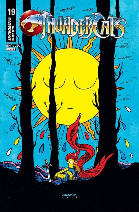 DYNAMITE Comic Books THUNDERCATS #19 CVR E MANIX VAR 72513034116719051 0825DE8125