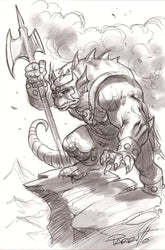 THUNDERCATS #5 CVR X 1:10 FOC INCV PARRILLO LINE ART VIRG