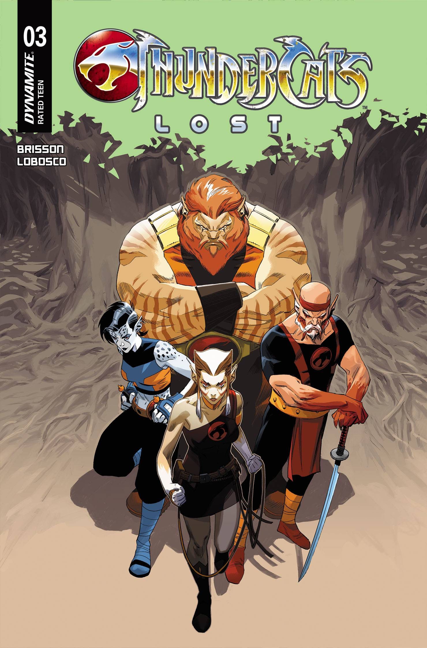 THUNDERCATS LOST #3 CVR D BAGLEY