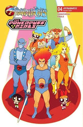 Dynamite Comic Books THUNDERCATS POWERPUFF GIRLS #4 CVR A 72513035569004011