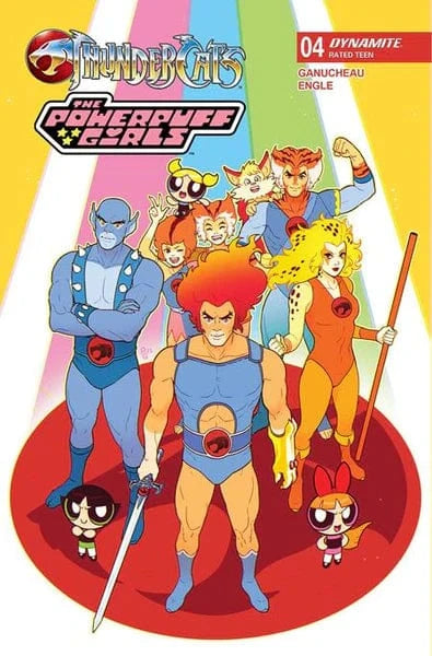 Dynamite Comic Books THUNDERCATS POWERPUFF GIRLS #4 CVR A 72513035569004011