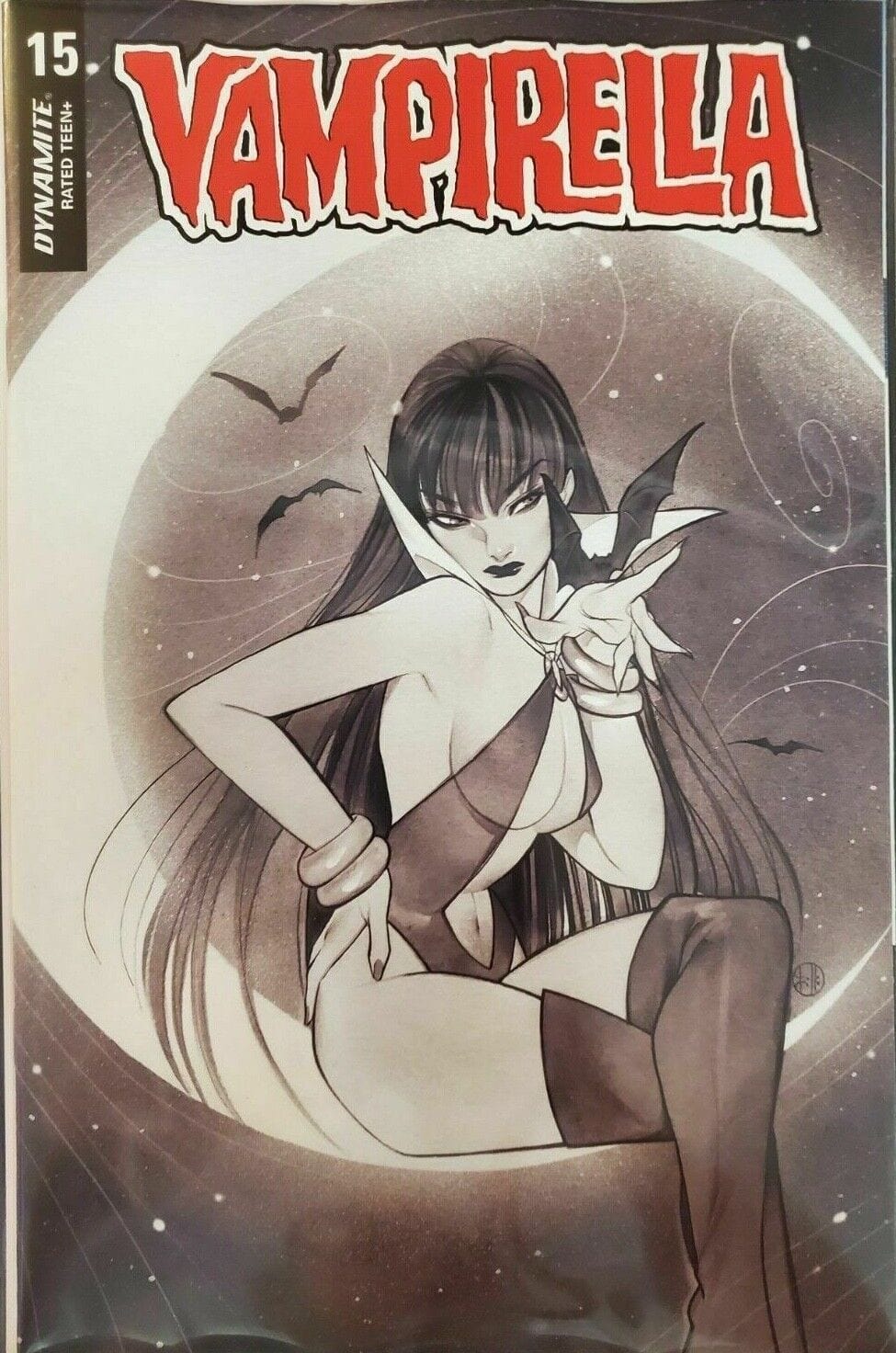 VAMPIRELLA #15 MOMOKO B&W VAR