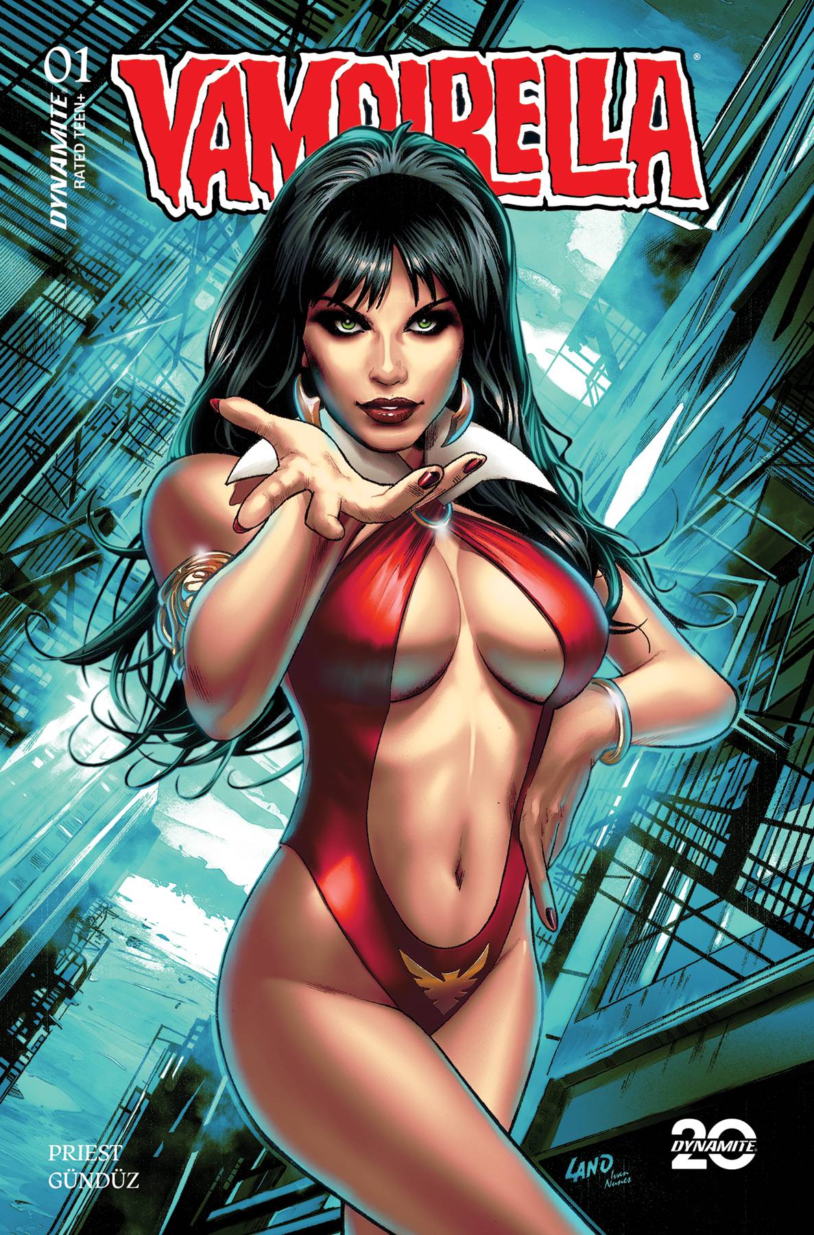 Dynamite Comic Books VAMPIRELLA (2025) #1 CVR B LAND 72513035358001021 JAN250108