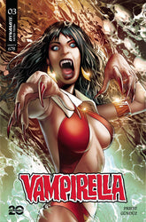 Dynamite Comic Books VAMPIRELLA (2025) #3 CVR B LAND 72513035358003021 MAR250194