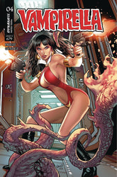 Dynamite Comic Books VAMPIRELLA (2025) #4 CVR B LAND 72513035358004021 APR250213