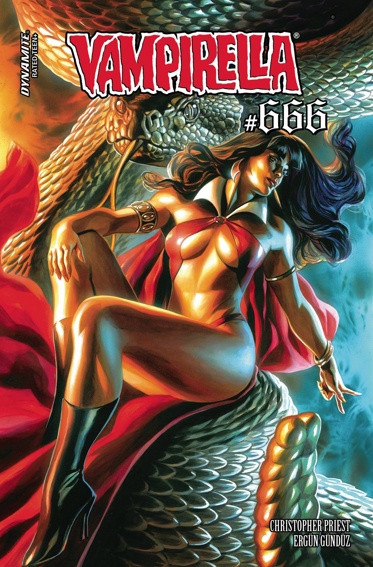 Vampirella #666 Cvr B Massafera #666