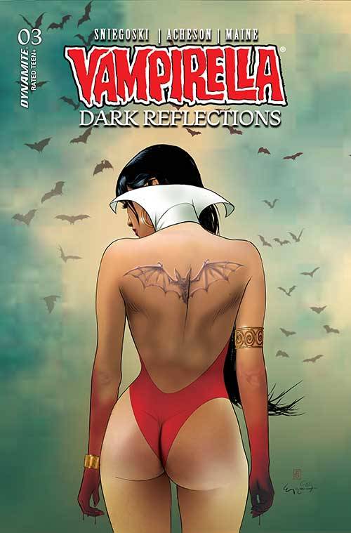 Dynamite Comic Books VAMPIRELLA DARK REFLECTIONS #3 CVR C MAER 72513034587503031 JUN240254