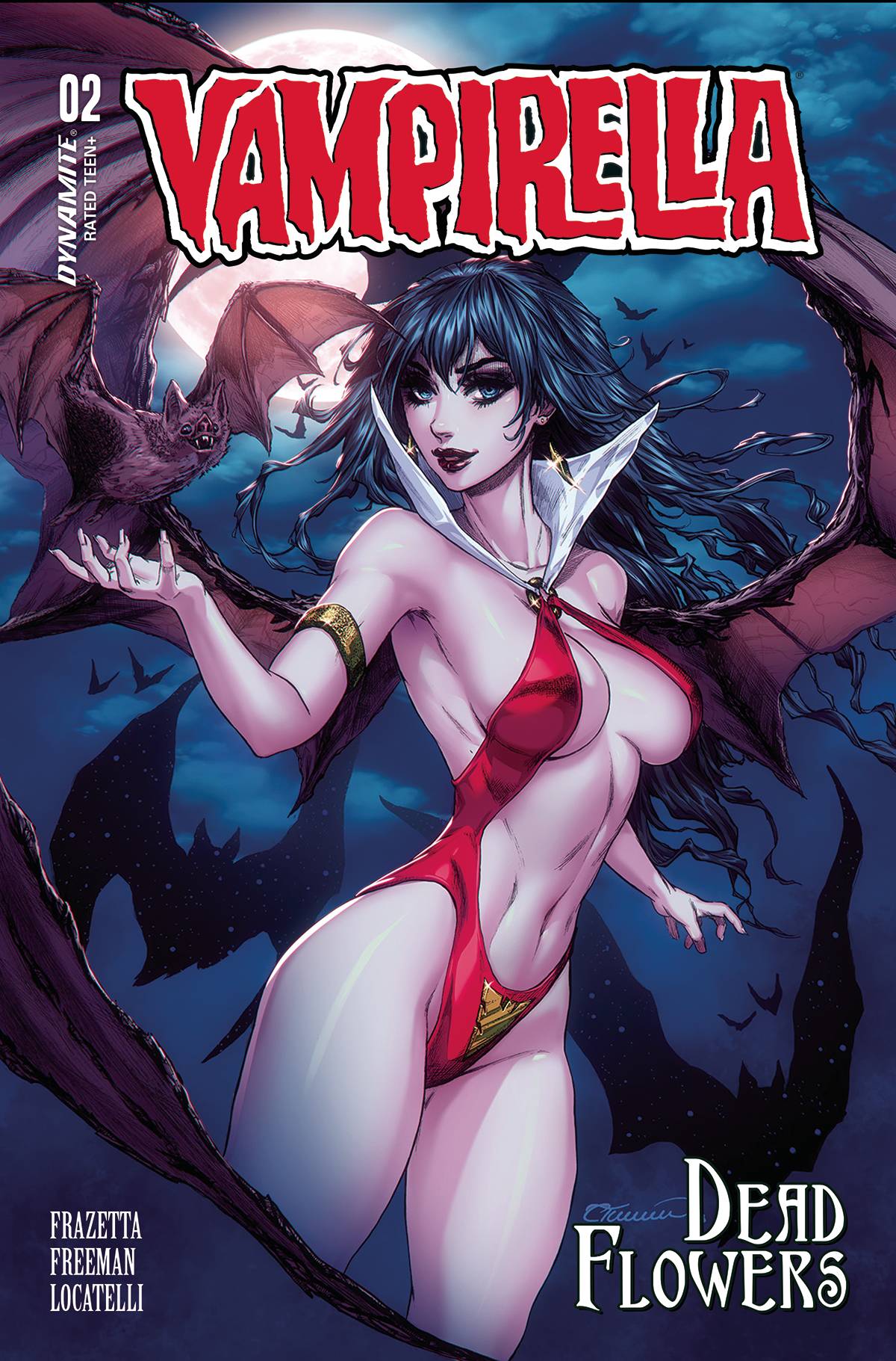 Dynamite Comic Books VAMPIRELLA DEAD FLOWERS #2 (OF 4) CVR B TURNER 72513033375902021 SEP230285