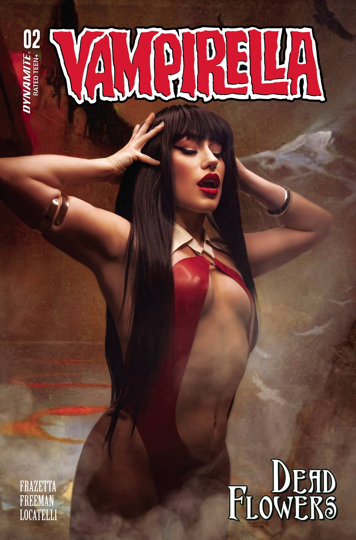 Dynamite Comic Books VAMPIRELLA DEAD FLOWERS #2 (OF 4) CVR E COSPLAY 72513033375902051 SEP230288