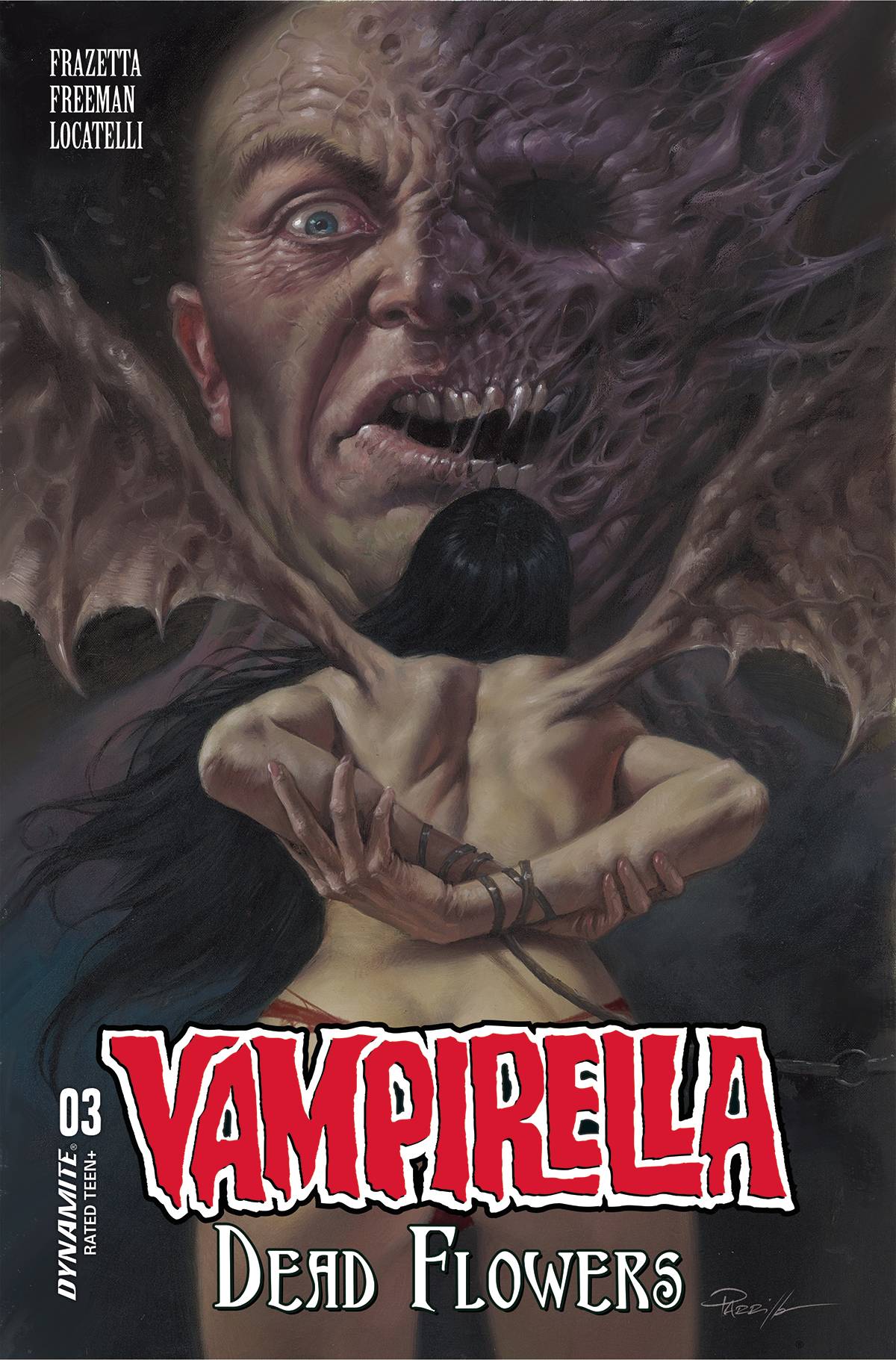 Dynamite Comic Books VAMPIRELLA DEAD FLOWERS #3 CVR A PARRILLO 72513033375903011 OCT230342