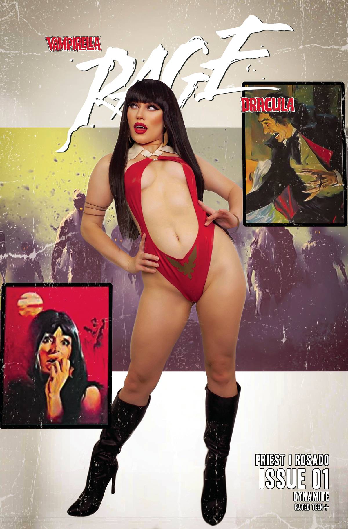 VAMPIRELLA DRACULA RAGE #1 CVR E COSPLAY