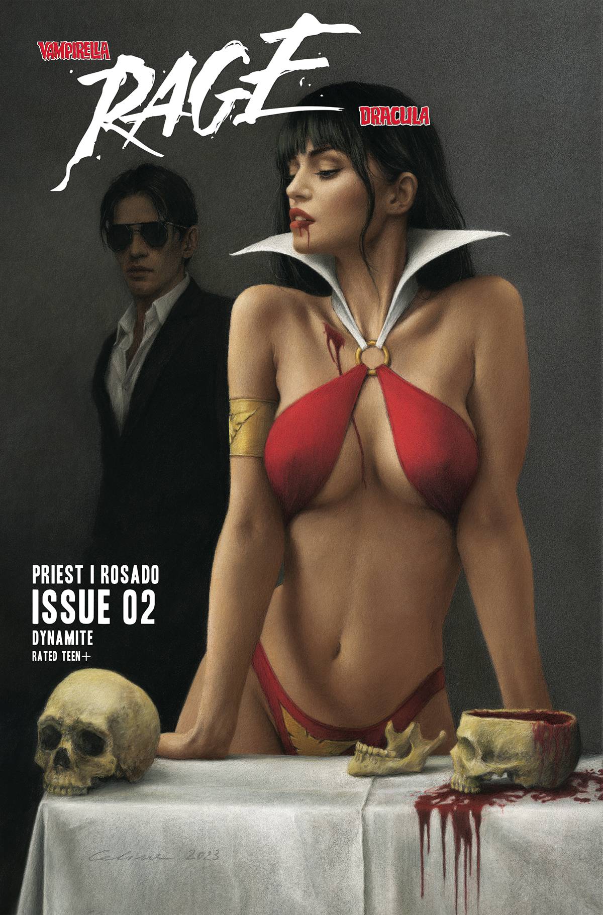 VAMPIRELLA DRACULA RAGE #2 CVR B CELINA