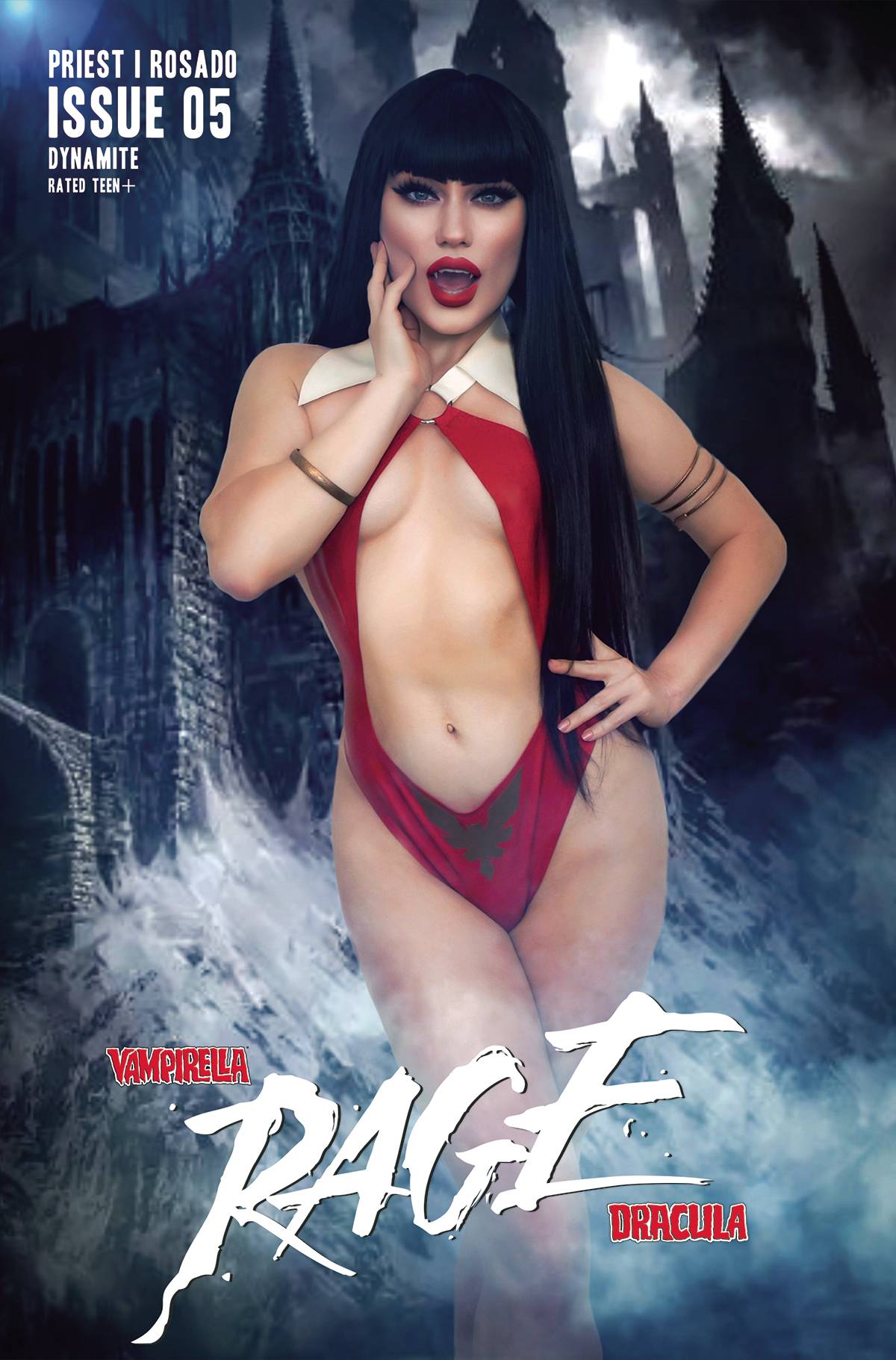 VAMPIRELLA DRACULA RAGE #5 CVR E COSPLAY