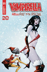 Dynamite Comic Books VAMPIRELLA HELLIDAY 2024 SP #1 CVR A LEE & CHUNG 72513035107401011 OCT240196