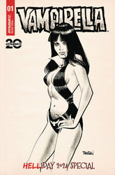 Dynamite Comic Books VAMPIRELLA HELLIDAY 2024 SP #1 CVR C PANOSIAN 72513035107401031 OCT240198