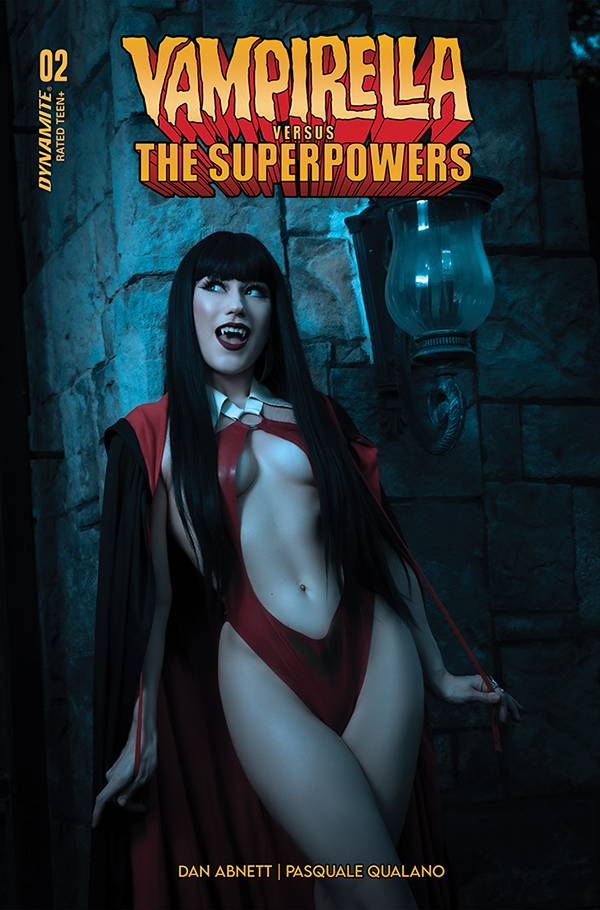 Dynamite Comic Books VAMPIRELLA VS SUPERPOWERS #2 CVR F COSPLAY 72513033021502061 APR230528